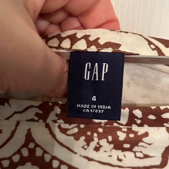Gap Cotton Summer Skirt - Size 4 - Picture 6 of 7